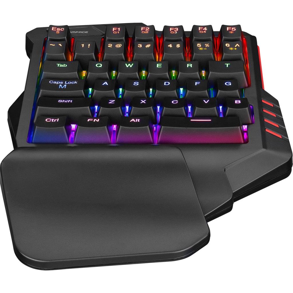 Rampage Miracle K1 Blue Switch Kablolu Mekanik Oyuncu Klavyesi Teşhir