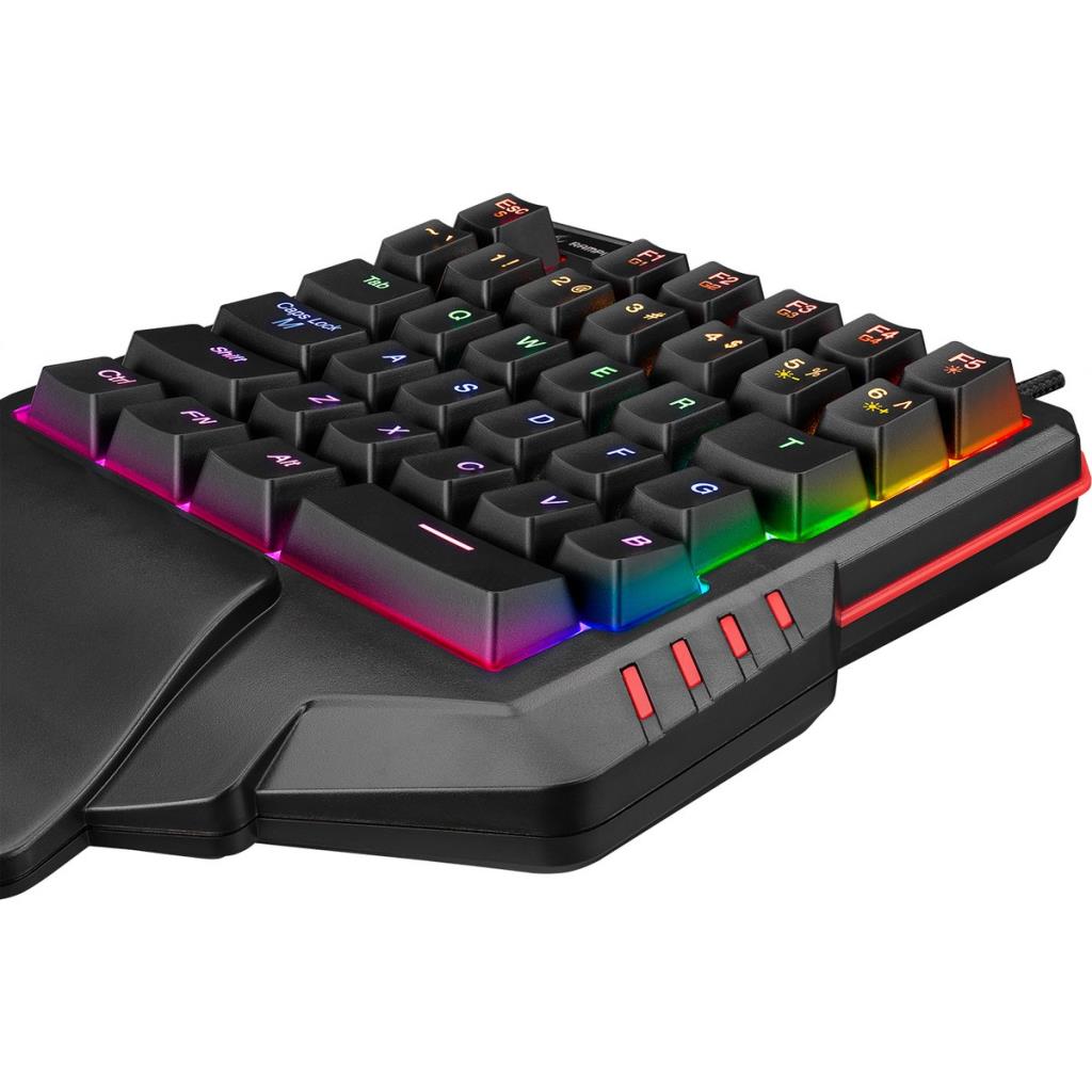 Rampage Miracle K1 Blue Switch Kablolu Mekanik Oyuncu Klavyesi Teşhir