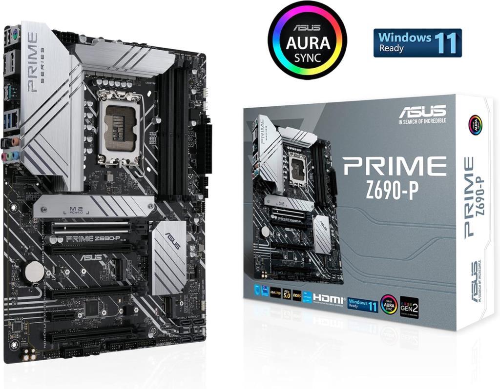 Asus Prime Z690-P D5 Intel LGA1700 DDR5 ATX Anakart Teşhir