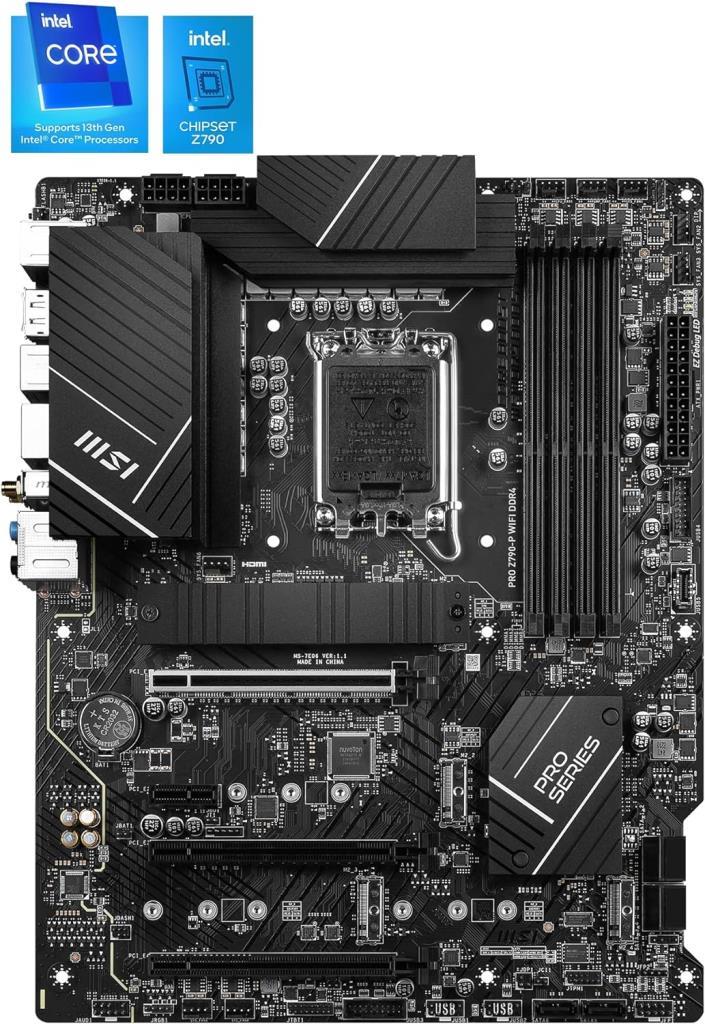 MSI Pro Z790-P Wi-Fi DDR4 Intel LGA1700 ATX Anakart - TEŞHİR