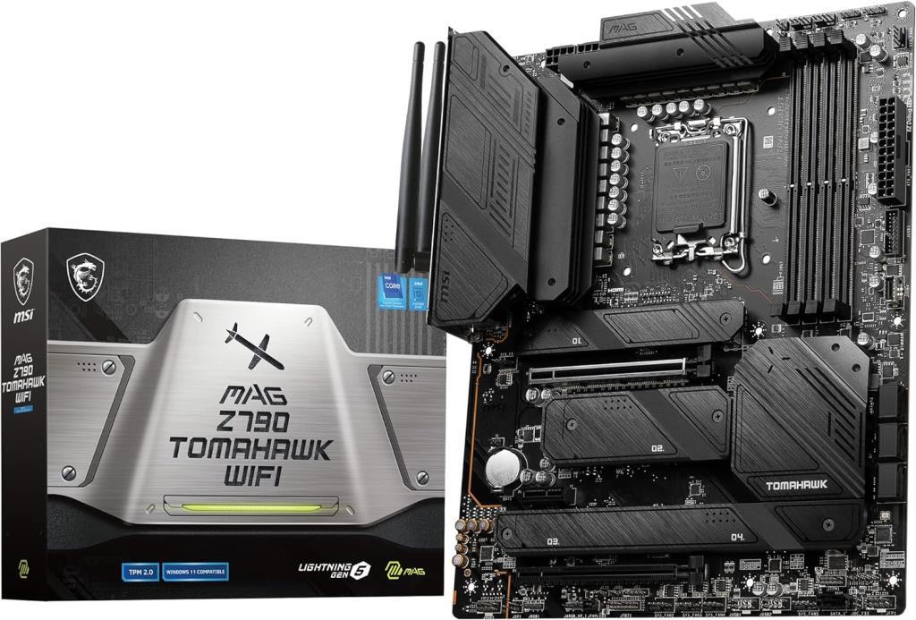 MSI Mag Z790 Tomahawk Wi-Fi Intel LGA1700 DDR5 ATX Anakart - TEŞHİR