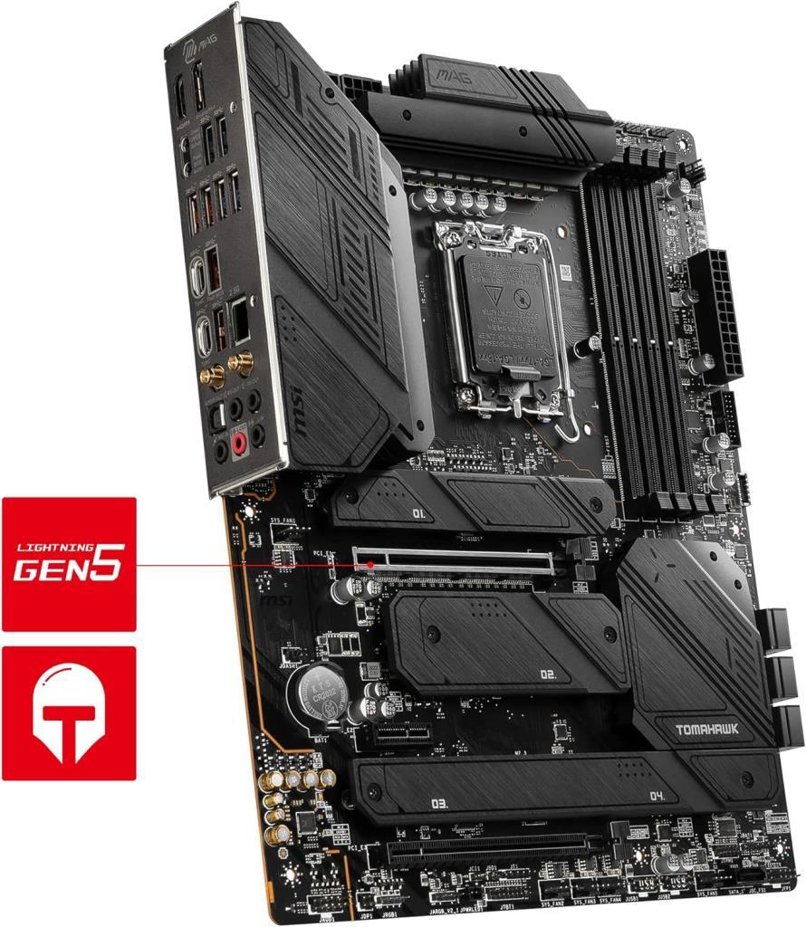 MSI Mag Z790 Tomahawk Wi-Fi Intel LGA1700 DDR5 ATX Anakart - TEŞHİR