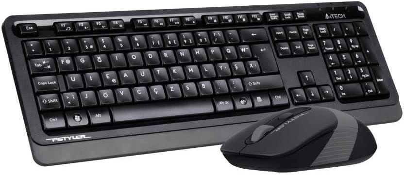 A4 Tech FG1010 F Kablosuz Klavye Mouse Seti-TEŞHİR