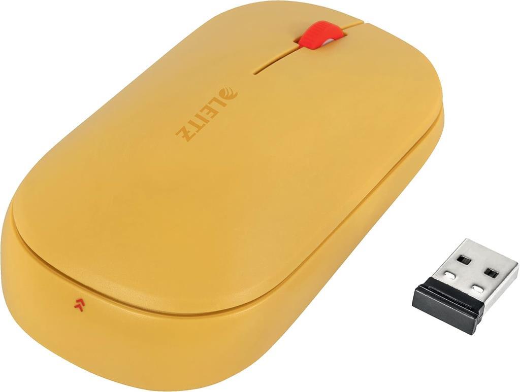 Leitz Cosy Kablosuz Mouse, Sarı Teşhir