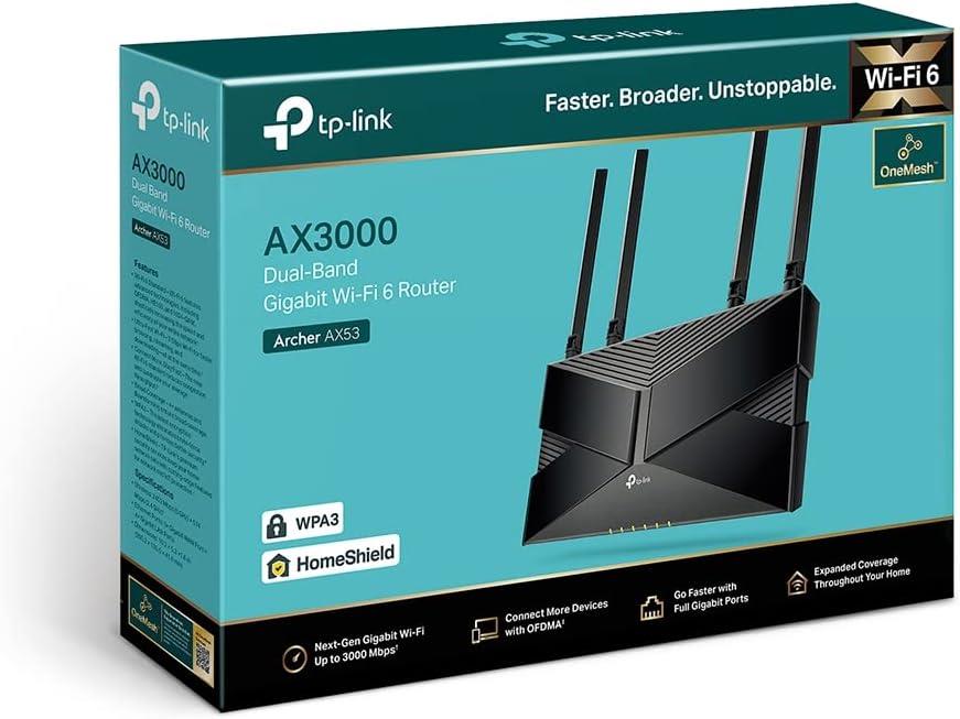 TP-Link Archer AX53 3000 Mbps Router Teşhir