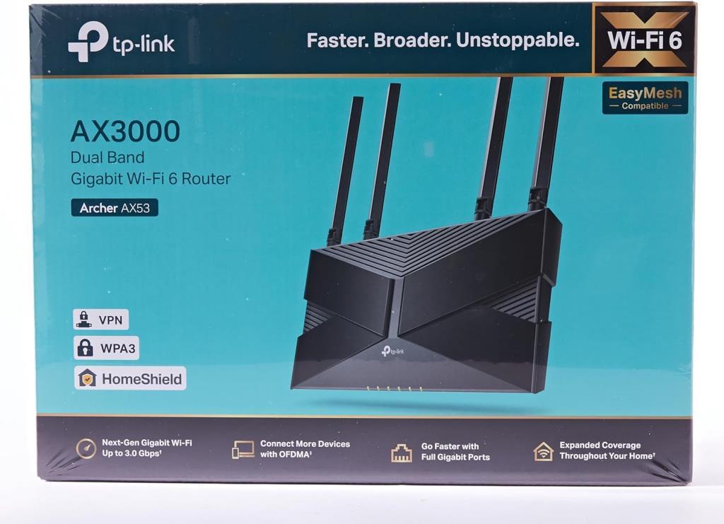 TP-Link Archer AX53 3000 Mbps Router Teşhir