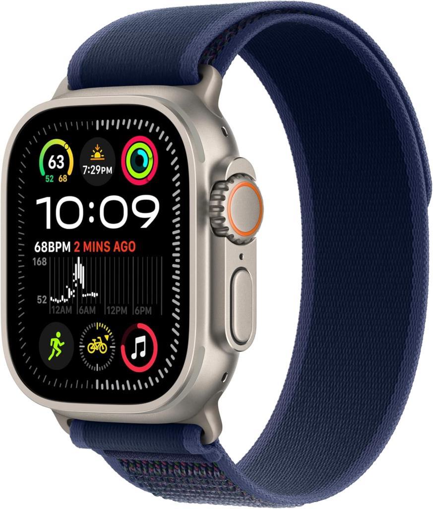 Apple Watch Band - Trail Loop - 49 mm - Mavi - M/L Outlet