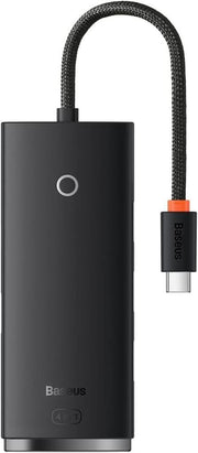 Baseus Lite 4in1 Multifonksiyonel Type-C Hub Dock Station Siyah Outlet
