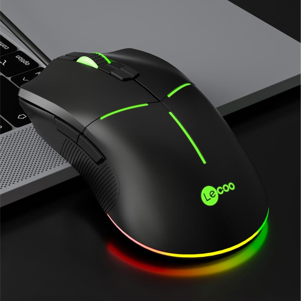 Lenovo Lecoo MS109 RGB Optik Kablolu Oyuncu Mouse Outlet