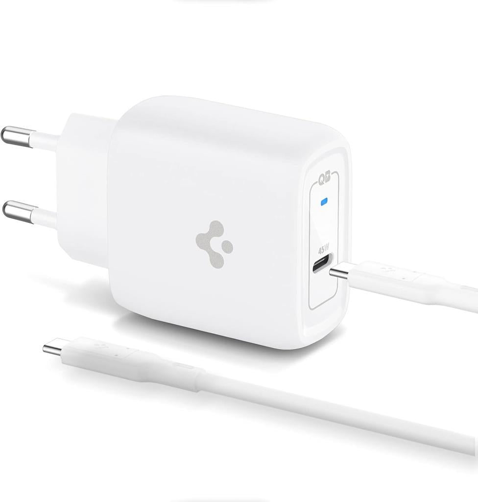 Spigen PowerArc ArcStation Pro ACH0258 45 W Type-C Kablolu Hızlı Şarj Aleti Teşhir