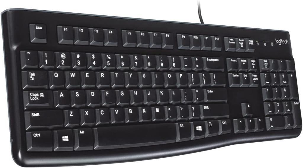 Logitech K120 920-002505 Q Kablolu Klavye Outlet