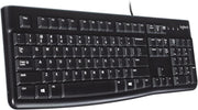 Logitech K120 920-002505 Q Kablolu Klavye Outlet