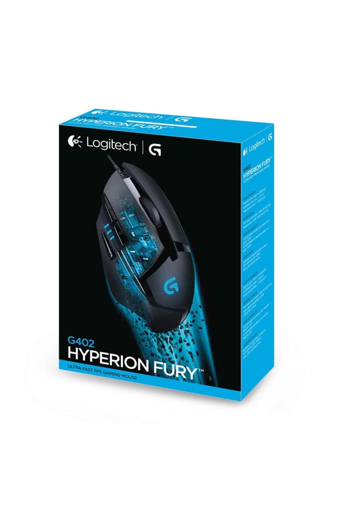 Logitech Hyperion Fury G402 910-004068 Kablolu Optik Oyuncu Mouse Teşhir