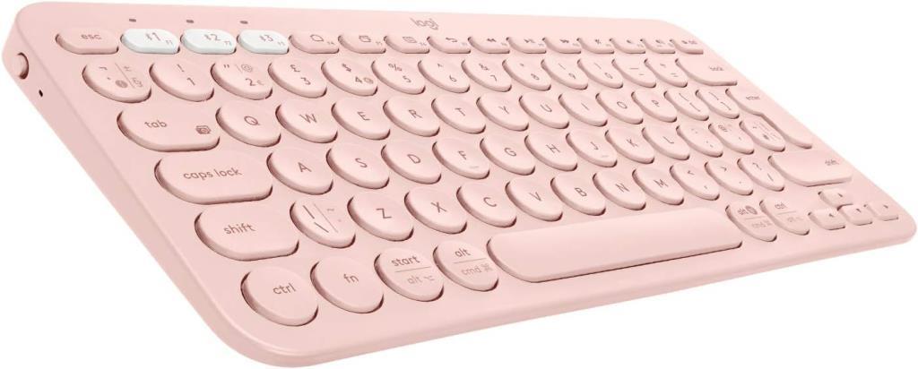Logitech K380 Pembe Kablosuz Klavye Outlet