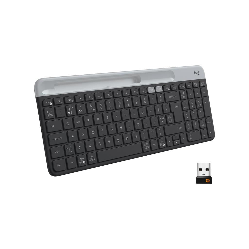 Logitech K580 Slim Bluetooth Siyah Klavye Outlet