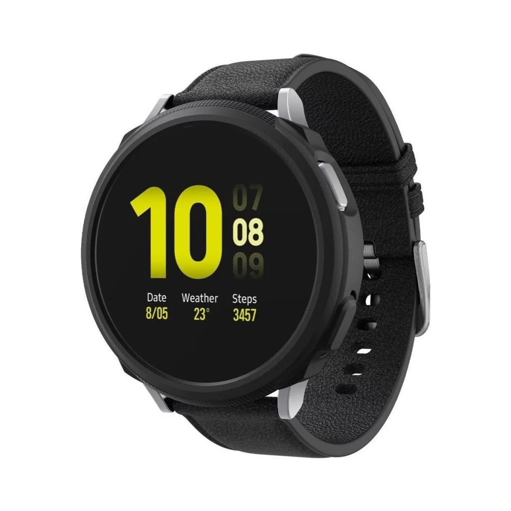 Spigen Samsung Galaxy Watch 5 / 4 (44mm) Kılıf Liquid Air Matte Black - ACS05391 - TEŞHİR