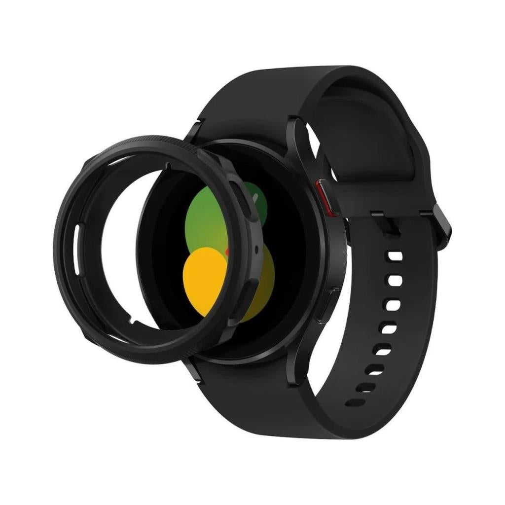 Spigen Samsung Galaxy Watch 5 / 4 (44mm) Kılıf Liquid Air Matte Black - ACS05391 - TEŞHİR