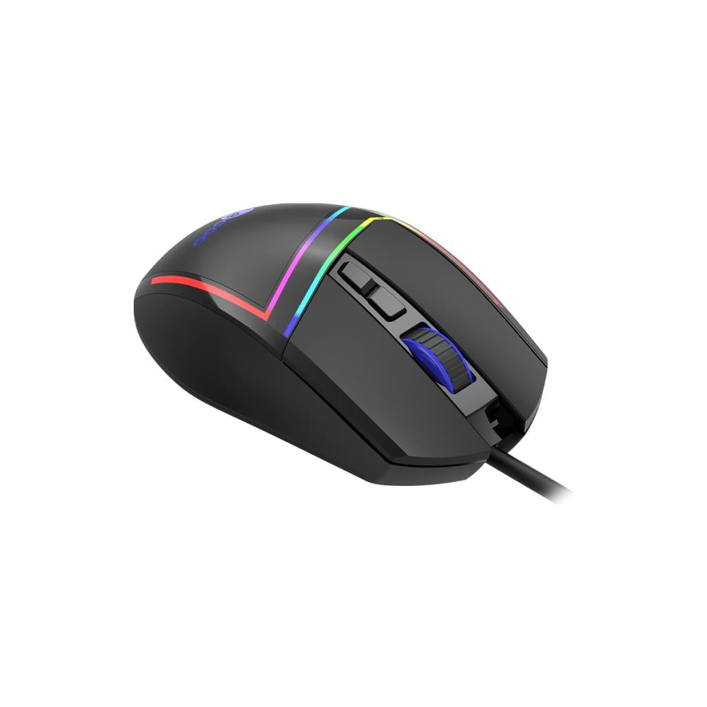 Lenovo Lecoo MS106 RGB Ergonomik Optik Kablolu Oyuncu Mouse Outlet