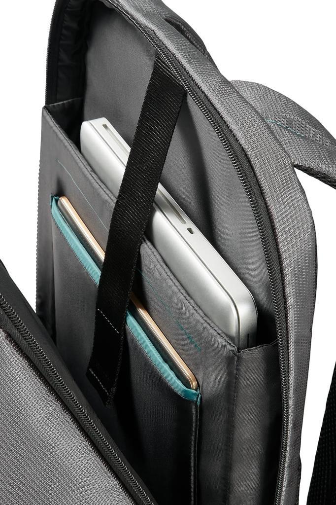 Samsonite Qibyte Antrasit 16N-09-004 14.1" Notebook Sırt Çantası Teşhir