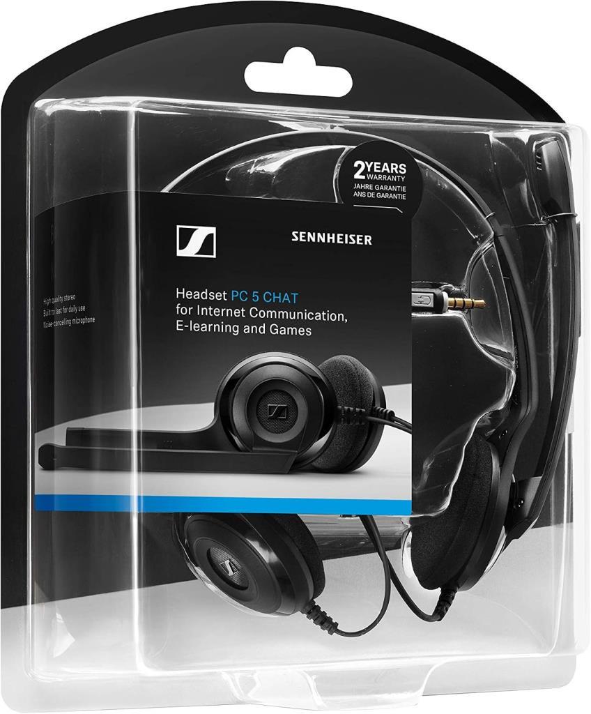 Sennheiser PC 5 Chat Çift Taraflı Kafa Üstü VoIP Kulaklık - TEŞHİR