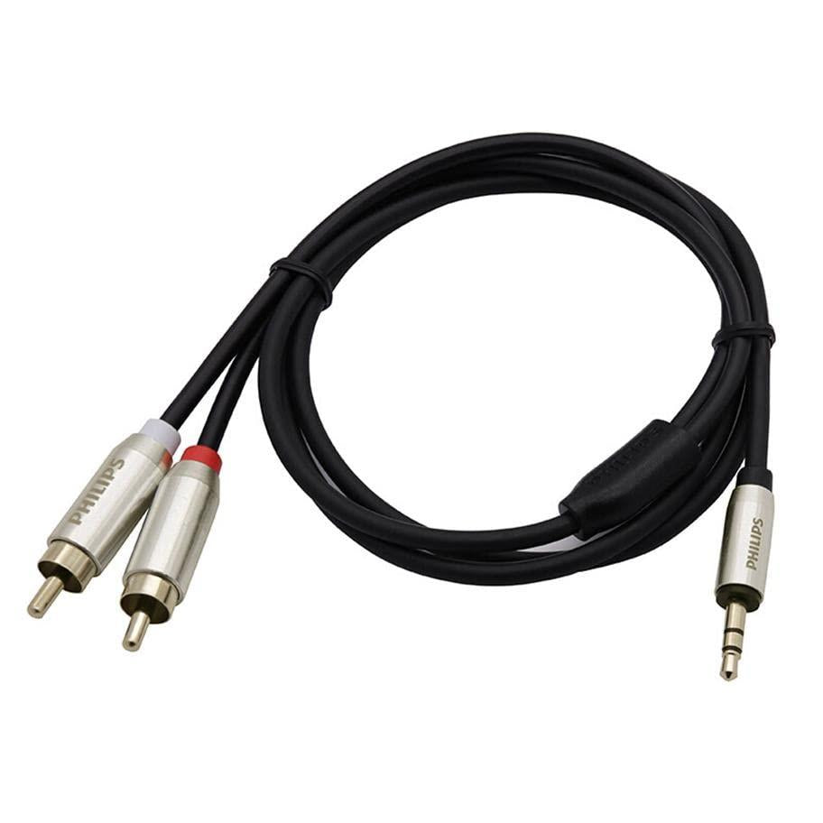 Philips SWR2120C/93 2 m 3.5mm RCA Stereo Ses Kablosu - Outlet
