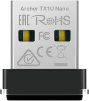 TP-Link Archer TX1U Nano; AX300 Mbps, Nano Tasarım, Tak ve Çalıştır, Linux ve Windows(11/10/7) Destekli, Wi-Fi 6 USB Adaptör