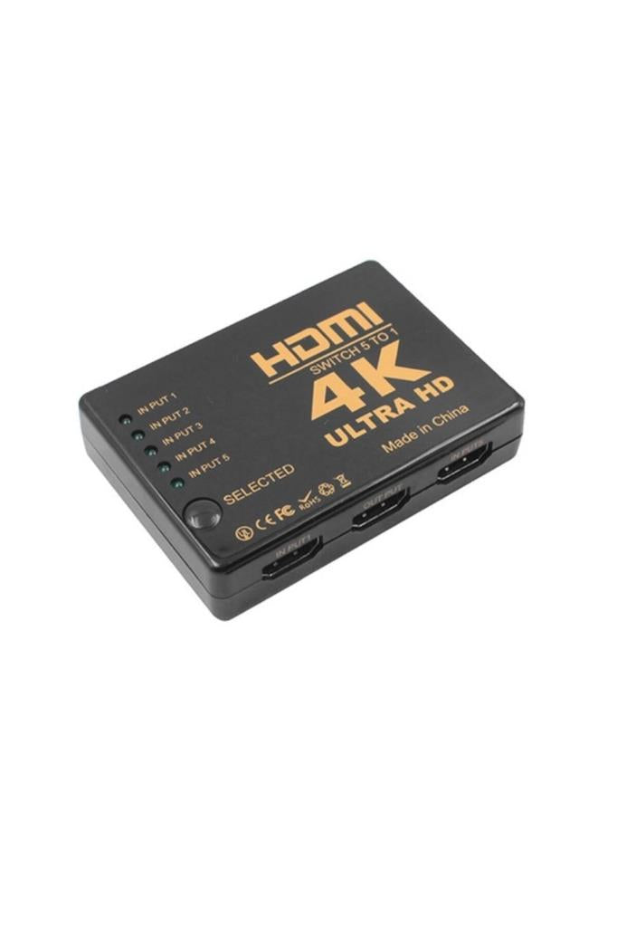 S-link SL-HSW4K55 HDMI 5 to 1 Switch 4K x 2K LR + Adaptör Teşhir