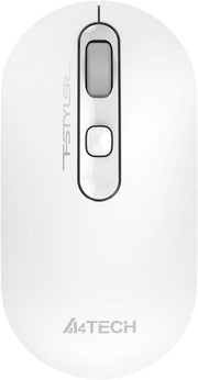 A4tech FG20 Fstyler 2.4Ghz Nano 2000Dpi Kablosuz Kompakt Optik Mouse, Beyaz Outlet