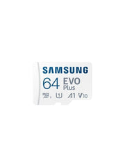Samsung Evo Plus MB-MC64KA Class 10 UHS-I U1 A2 V10 64 GB Micro SD Kart Outlet