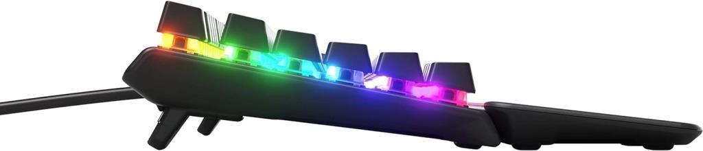 SteelSeries Apex 5 Hibrit RGB Blue Switch Kablolu Mekanik Oyuncu Klavyesi Teşhir