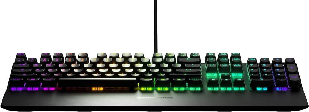 SteelSeries Apex 5 Hibrit RGB Blue Switch Kablolu Mekanik Oyuncu Klavyesi Teşhir