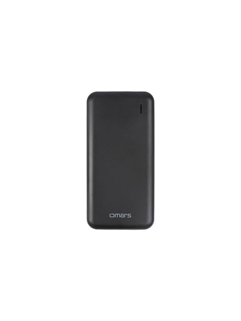 Omars 10000MAH 20W Type-C Pd ve 2xusb-A Üç Çıkışlı LED Işıklı Powerbank Siyah Teşhir