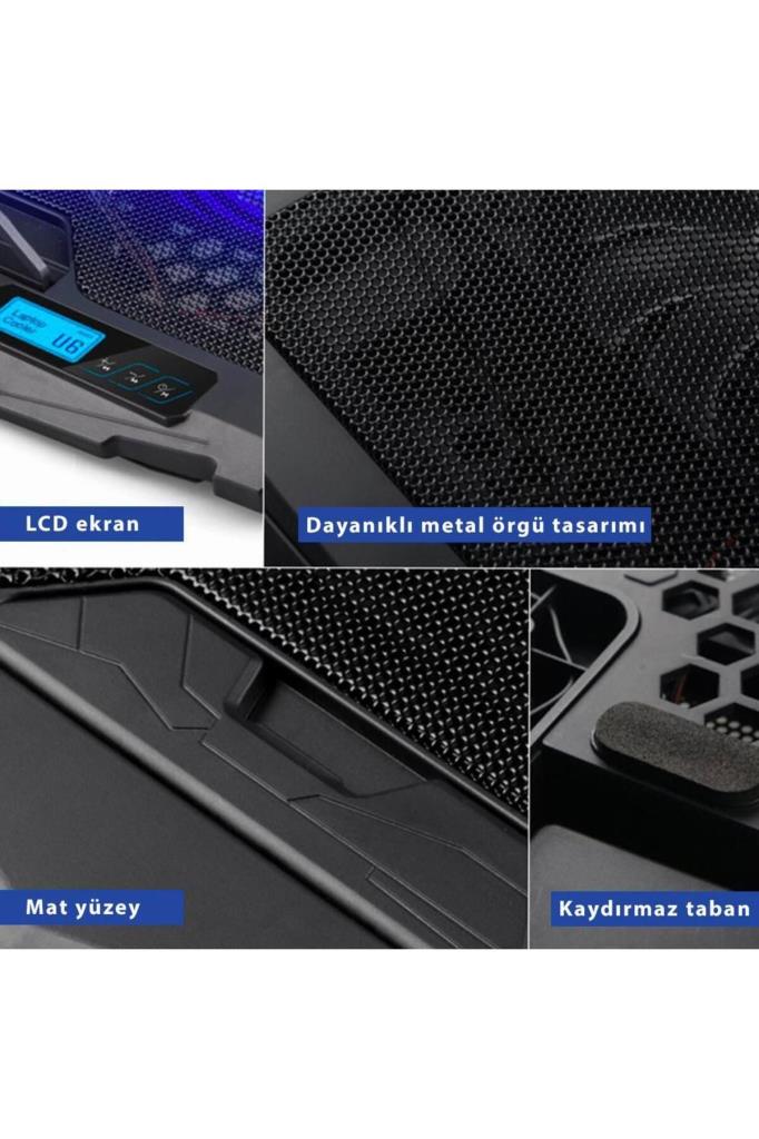 Juo C1 4 Fanlı 14"-17" Laptop Soğutucu Outlet