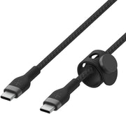 Belkin BoostCharge Pro Flex Örgülü USB-C USB-C Şarj Kablosu