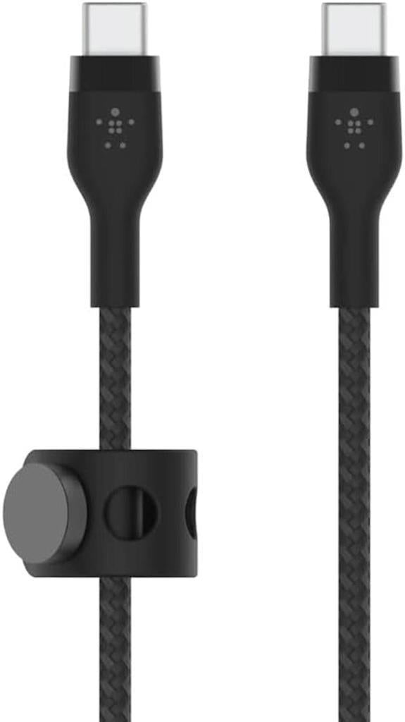 Belkin BoostCharge Pro Flex Örgülü USB-C USB-C Şarj Kablosu
