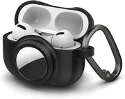 Spigen AirPods Pro (1.nesil) / AirTag ile Uyumlu Kılıf Tag Armor Duo Black - ACS03167 Teşhir