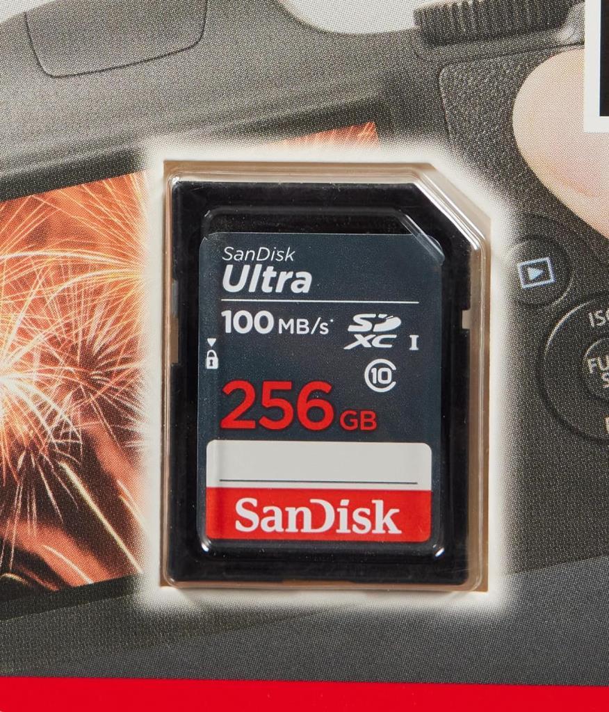SanDisk Ultra SDSDUNR-256G-GN3IN Class 10 UHS-I U1 256 GB Hafıza Kartı Teşhir
