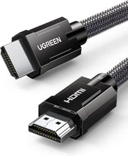 UGREEN 8K HDMI 2.1 Kablo desteği HDR10, eARC, PS5 için 3D, Xbox S, Monitör vb (1m), Gri