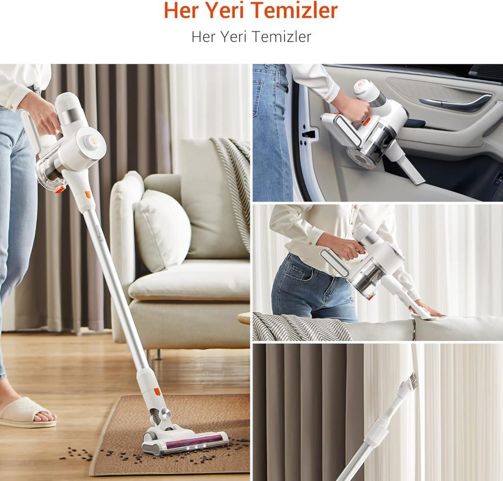 Ultenic U10 Pro Şarjlı Dikey Süpürge