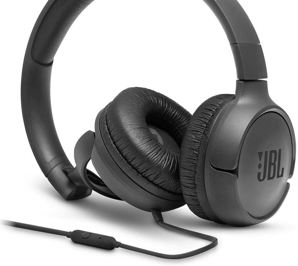 JBL Tune 500 Siyah Kablolu Mikrofonlu Kulak Üstü Kulaklık Outlet