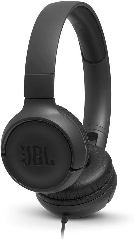 JBL Tune 500 Siyah Kablolu Mikrofonlu Kulak Üstü Kulaklık Outlet