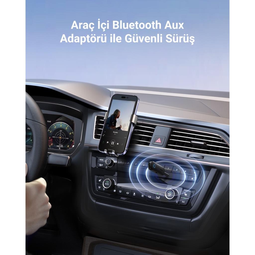 Ugreen Aux Bluetooth 5.0 Transmitter & Receiver Kablosuz Ses Adaptörü Teşhir
