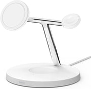 Belkin Boost Charge Pro WIZ009VFWH 3in1 Beyaz Hızlı Kablosuz Şarj Aleti - TEŞHİR