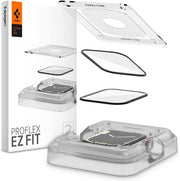 Spigen Apple Watch 41mm (Seri 9/8/7) ile uyumlu Ekran Koruyucu Kolay Kurulum Pro Flex EZ Fit (2 Adet) - AFL04052 Outlet