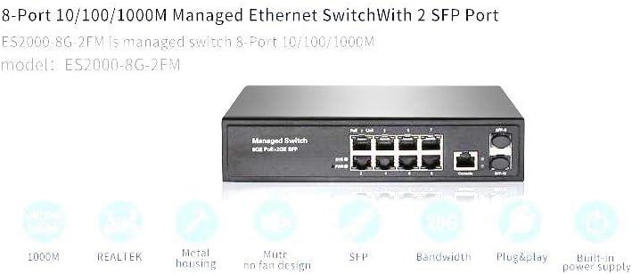 8 Port Full Gıgabıt Managed Swıtch+2sfp Slots - Outlet
