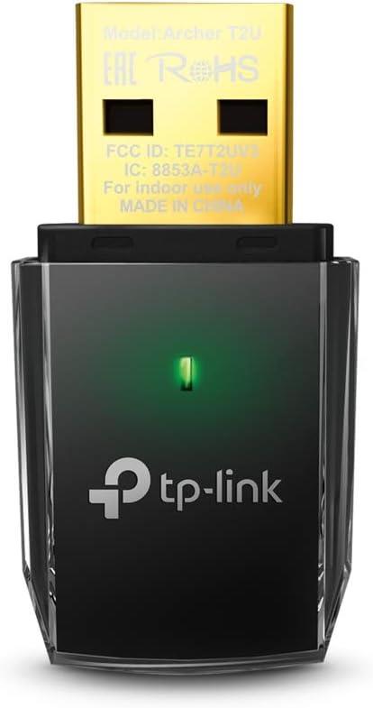 TP-LINK ARCHER T2U AC600 600 MBPS DUALBAND USB WIRELESS ADAPTÖR Outlet