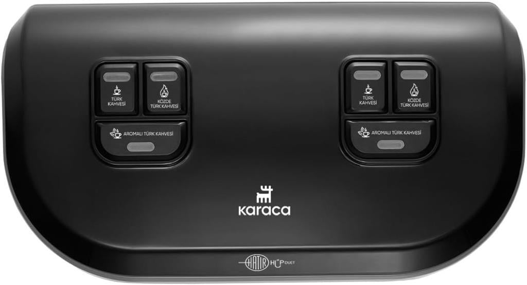 Karaca Hatır Hüp Düet Aroma Space Gray Türk Kahve Makinesi Teşhir