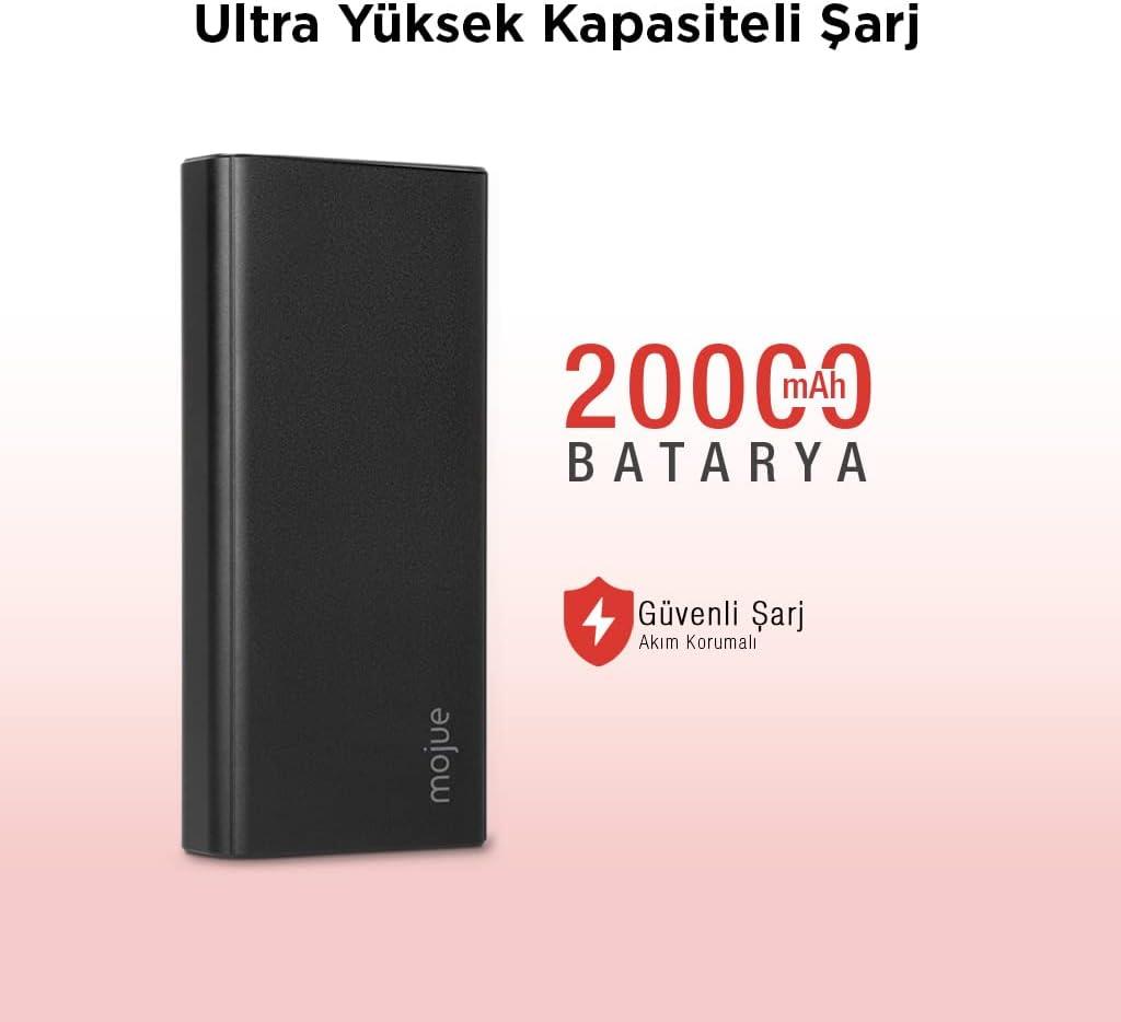Mojue PB06 20000 mAh Hızlı Şarj Powerbank - Outlet