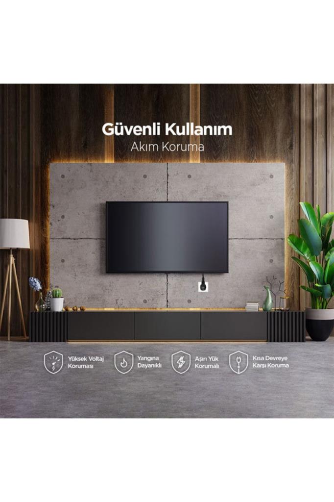 Mojue By Ttec SP01 16 A Akım Korumalı Priz Outlet