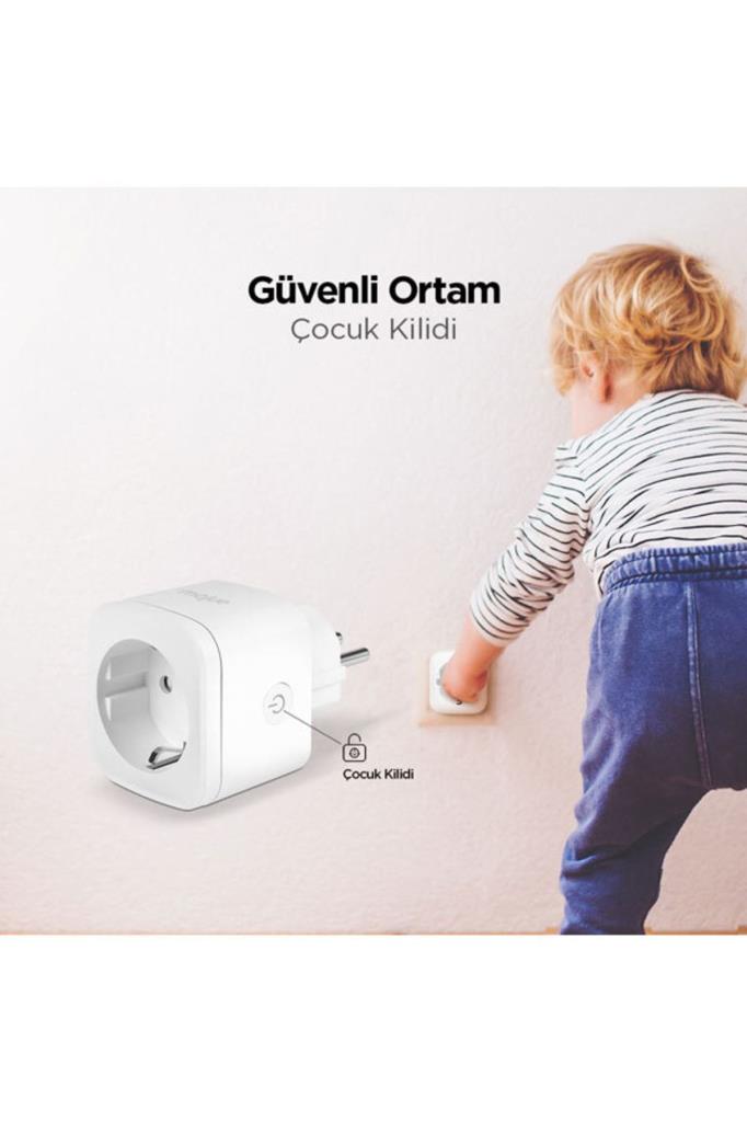 Mojue By Ttec SP01 16 A Akım Korumalı Priz Outlet